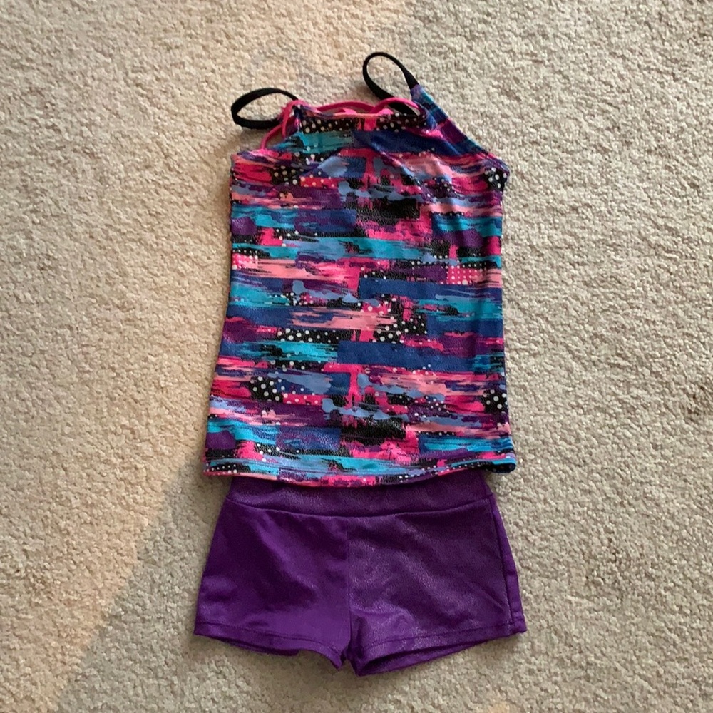 Matching gymnastics set - Freestyle by Danskin